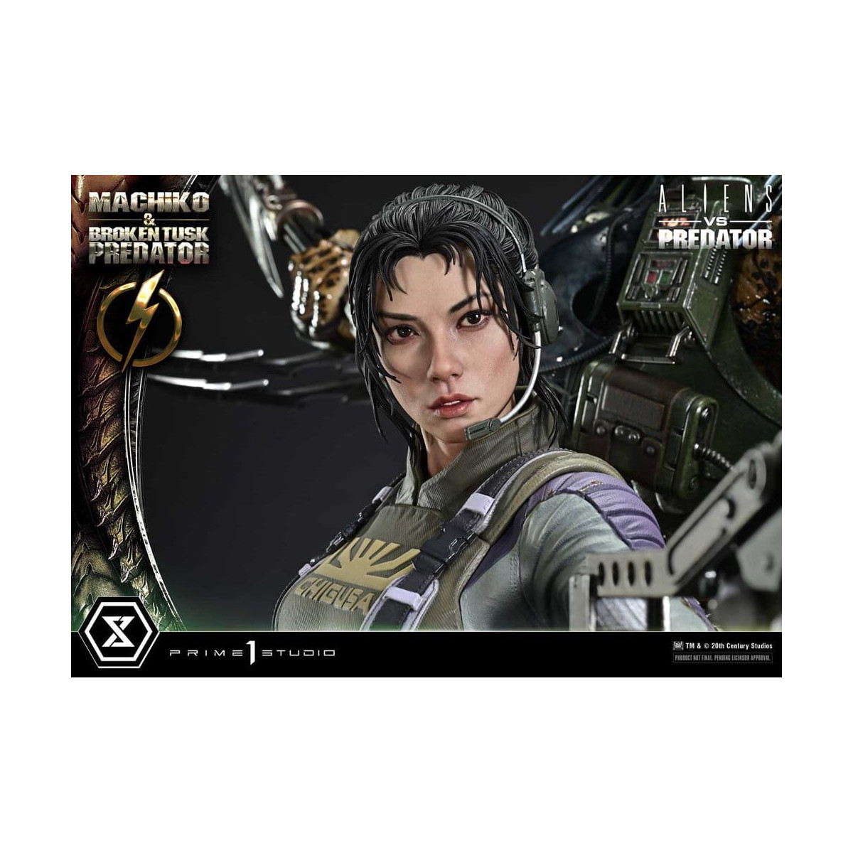 Prime 1 Studio - Aliens vs. Predator (Comic) - Machiko & Broken Tusk Ultimate Premium Masterline Series 1/4