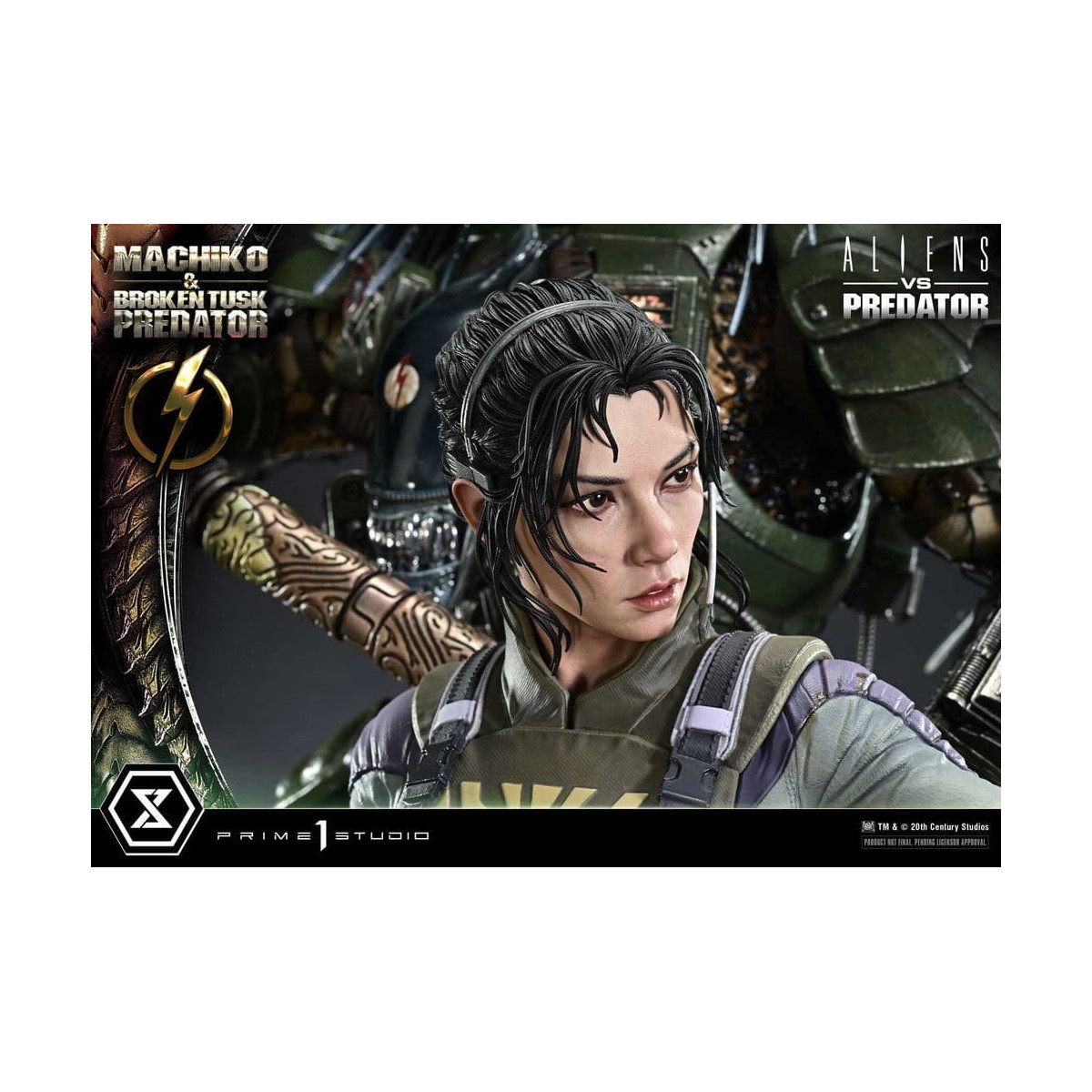 Prime 1 Studio - Aliens vs. Predator (Comic) - Machiko & Broken Tusk Ultimate Premium Masterline Series 1/4