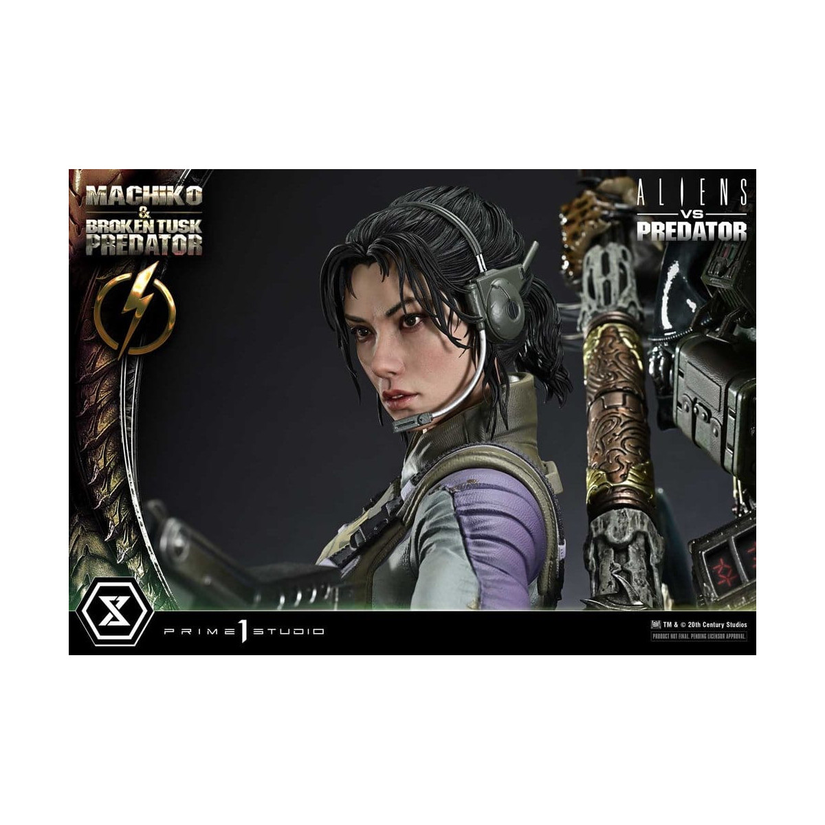 Prime 1 Studio - Aliens vs. Predator (Comic) - Machiko & Broken Tusk Ultimate Premium Masterline Series 1/4