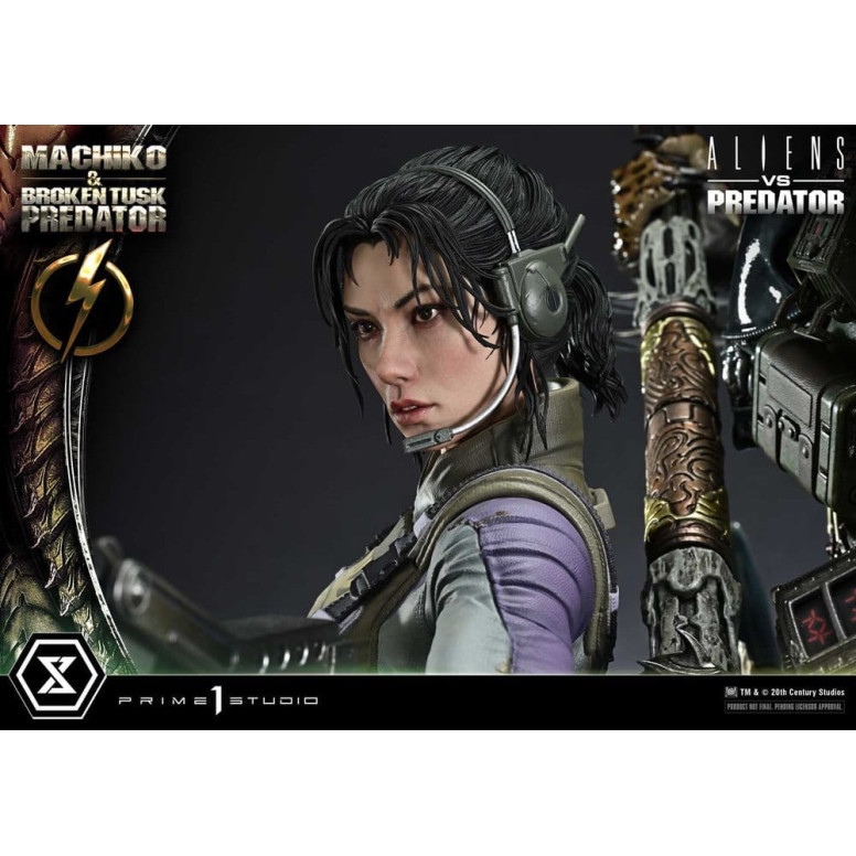 Prime 1 Studio - Aliens vs. Predator (Comic) - Machiko & Broken Tusk Ultimate Premium Masterline Series 1/4