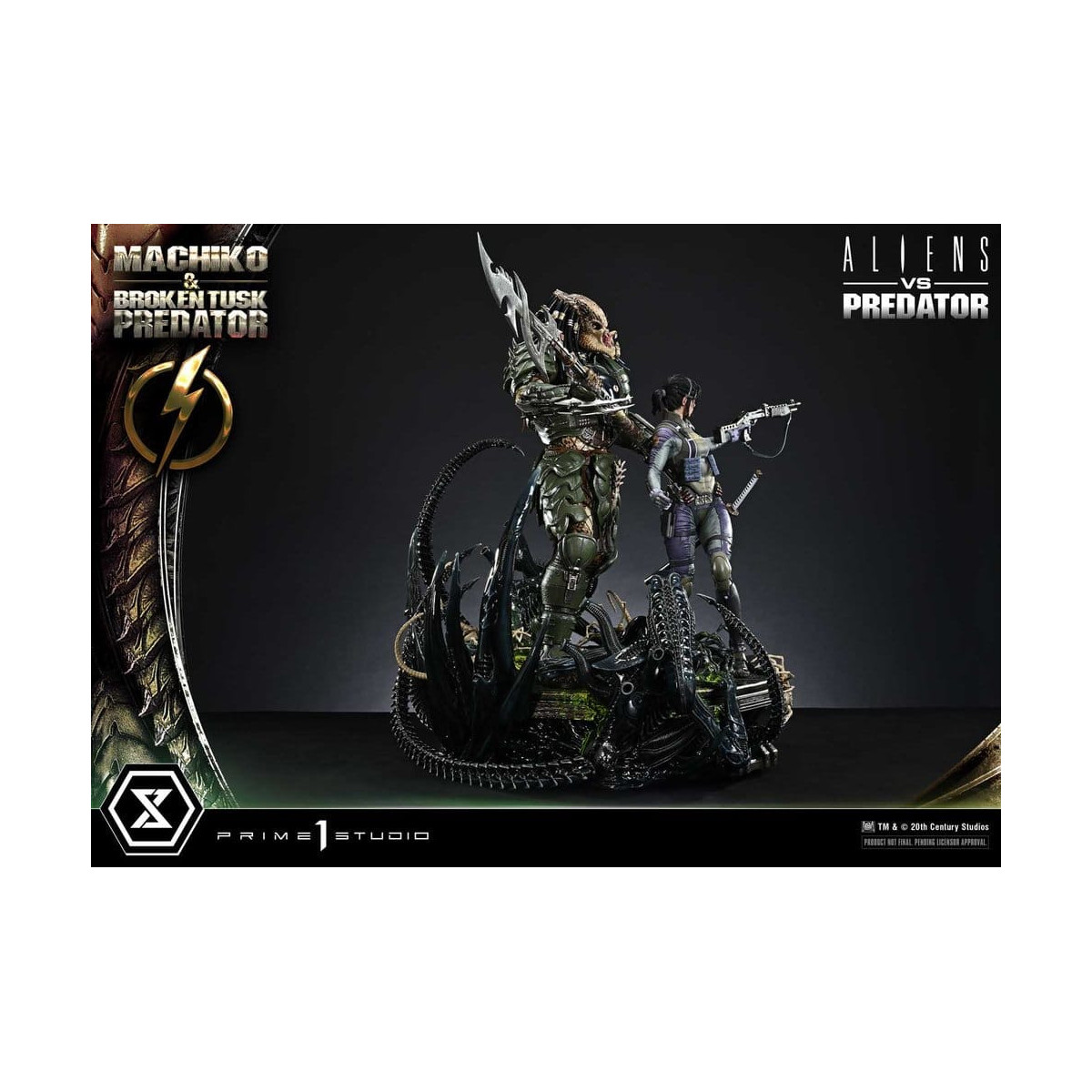 Prime 1 Studio - Aliens vs. Predator (Comic) - Machiko & Broken Tusk Ultimate Premium Masterline Series 1/4