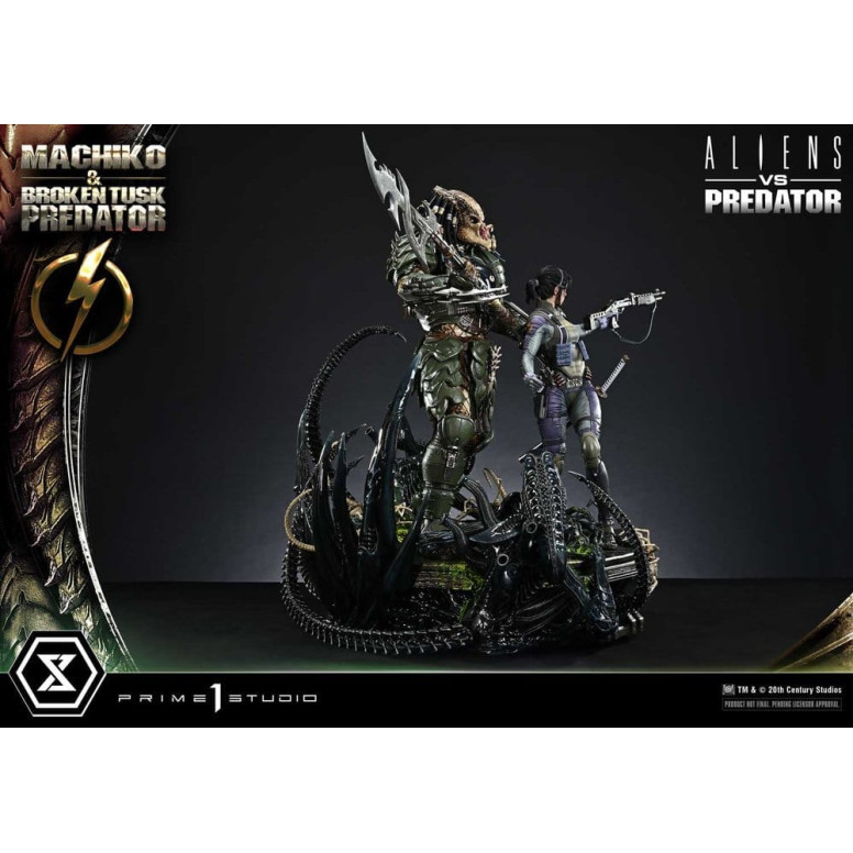 Prime 1 Studio - Aliens vs. Predator (Comic) - Machiko & Broken Tusk Ultimate Premium Masterline Series 1/4