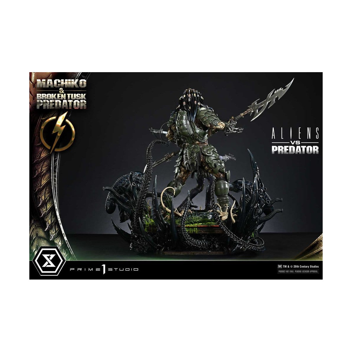 Prime 1 Studio - Aliens vs. Predator (Comic) - Machiko & Broken Tusk Ultimate Premium Masterline Series 1/4