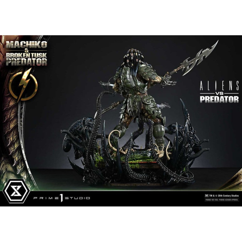 Prime 1 Studio - Aliens vs. Predator (Comic) - Machiko & Broken Tusk Ultimate Premium Masterline Series 1/4
