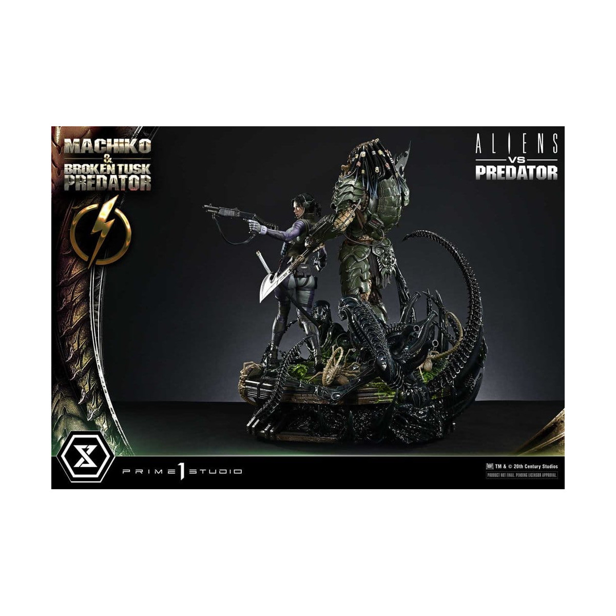 Prime 1 Studio - Aliens vs. Predator (Comic) - Machiko & Broken Tusk Ultimate Premium Masterline Series 1/4