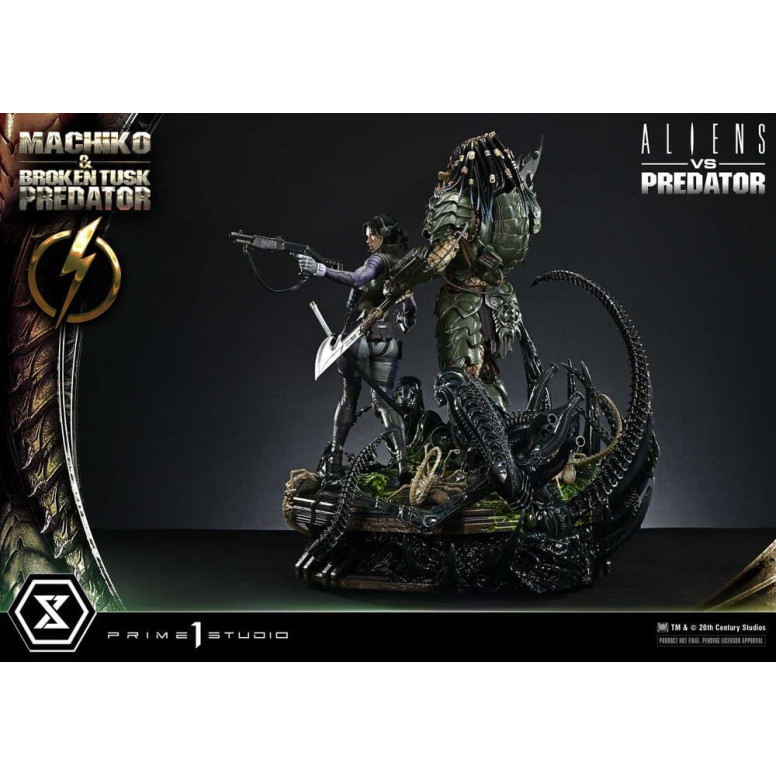 Prime 1 Studio - Aliens vs. Predator (Comic) - Machiko & Broken Tusk Ultimate Premium Masterline Series 1/4