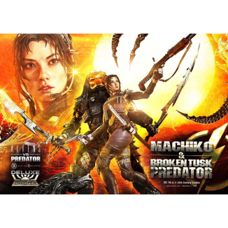 Prime 1 Studio - Aliens vs. Predator (Comic) - Machiko & Broken Tusk DX Bonus Version Ultimate Premium Masterline Series 1/4