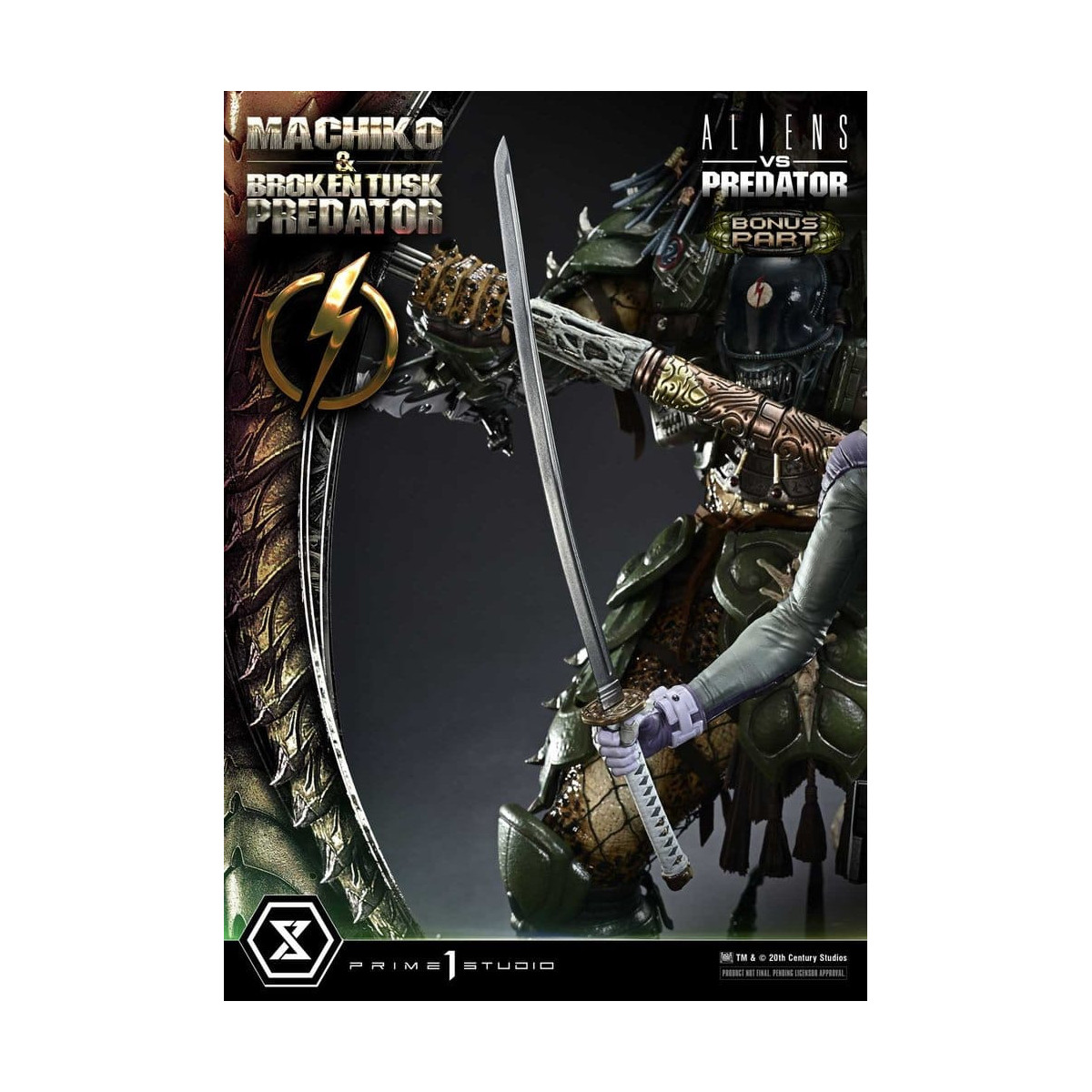 Prime 1 Studio - Aliens vs. Predator (Comic) - Machiko & Broken Tusk DX Bonus Version Ultimate Premium Masterline Series 1/4