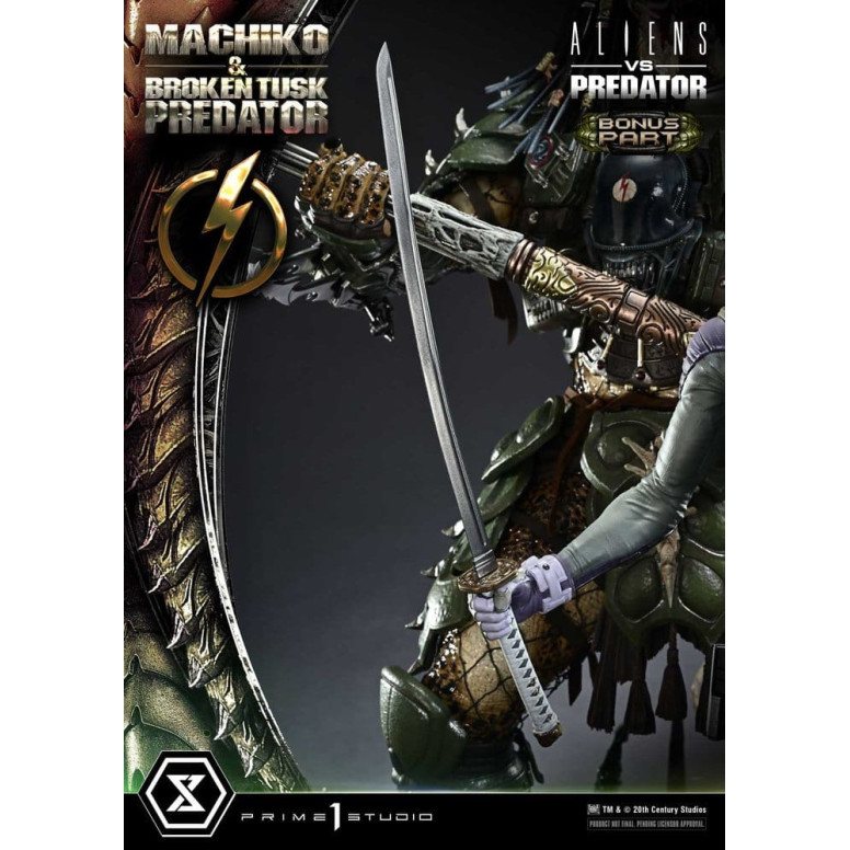 Prime 1 Studio - Aliens vs. Predator (Comic) - Machiko & Broken Tusk DX Bonus Version Ultimate Premium Masterline Series 1/4