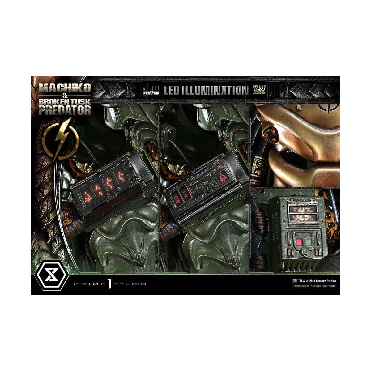 Prime 1 Studio - Aliens vs. Predator (Comic) - Machiko & Broken Tusk DX Bonus Version Ultimate Premium Masterline Series 1/4