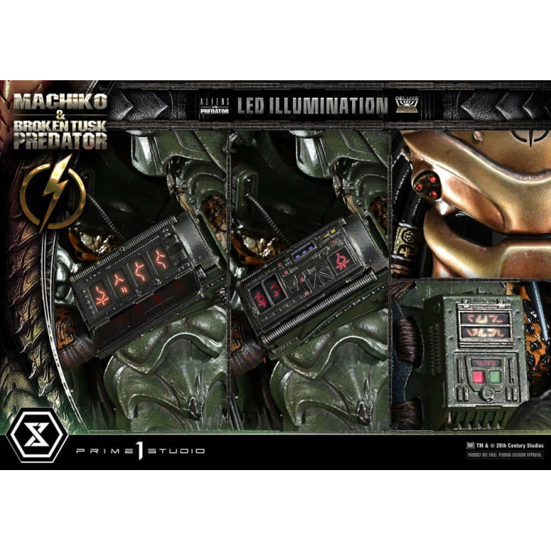 Prime 1 Studio - Aliens vs. Predator (Comic) - Machiko & Broken Tusk DX Bonus Version Ultimate Premium Masterline Series 1/4