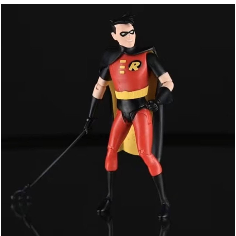 Mc Farlane DC Direct - Robin (Black & Red) BAF Rene Montoya - Batman: The 1992 Animated Series