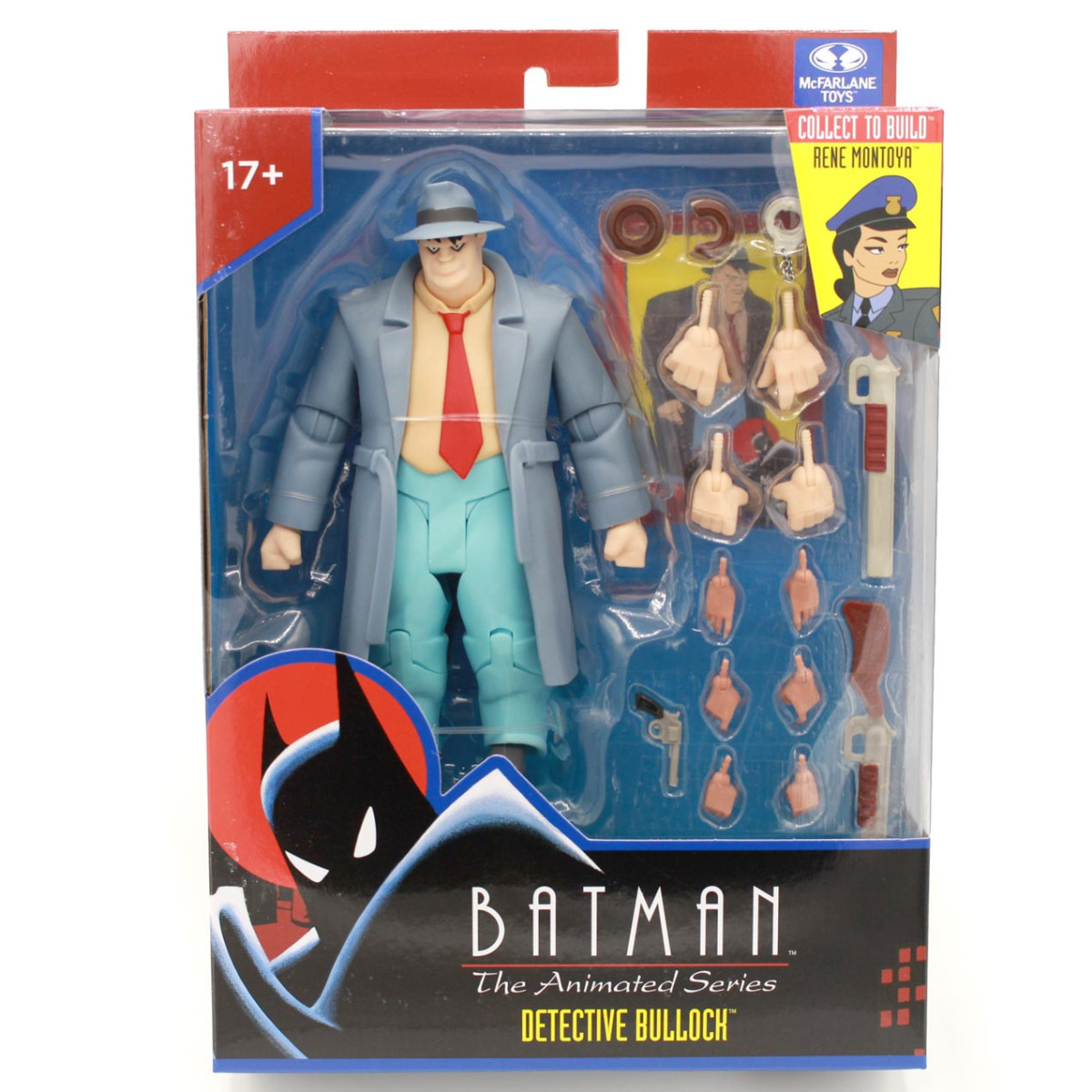 Mc Farlane DC Direct - DETECTIVE HARVEY BULLOCK, VOICE BY Rene Montoya - Batman: The , 1992 Animated Series