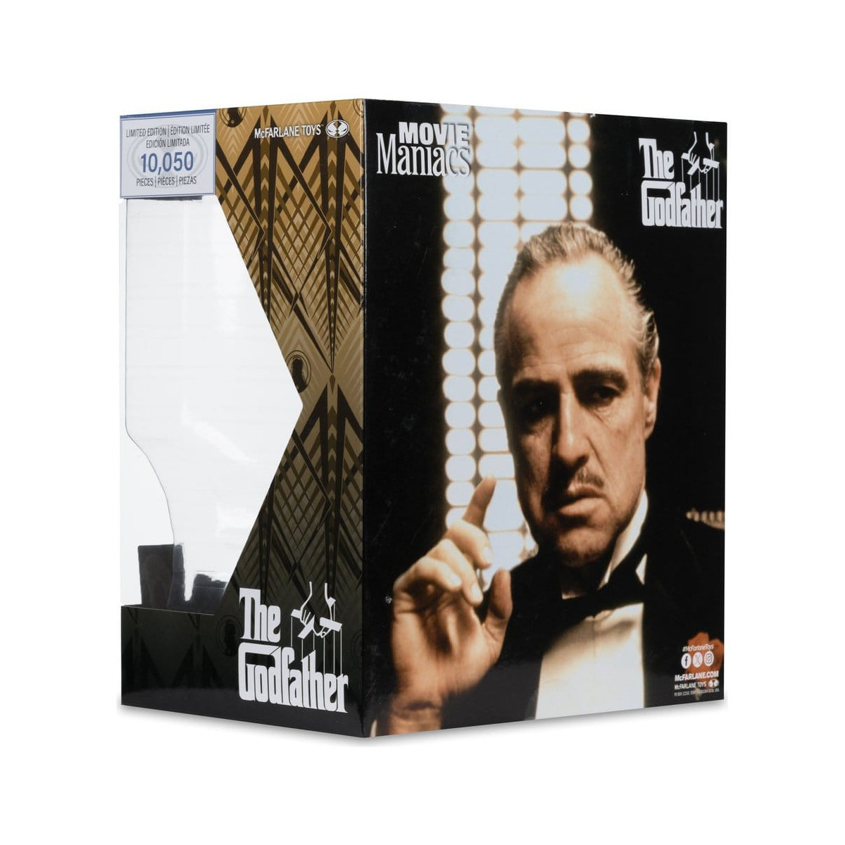 Mc Farlane -The Godfather - Don Corleone 1/10 - Movie Maniacs