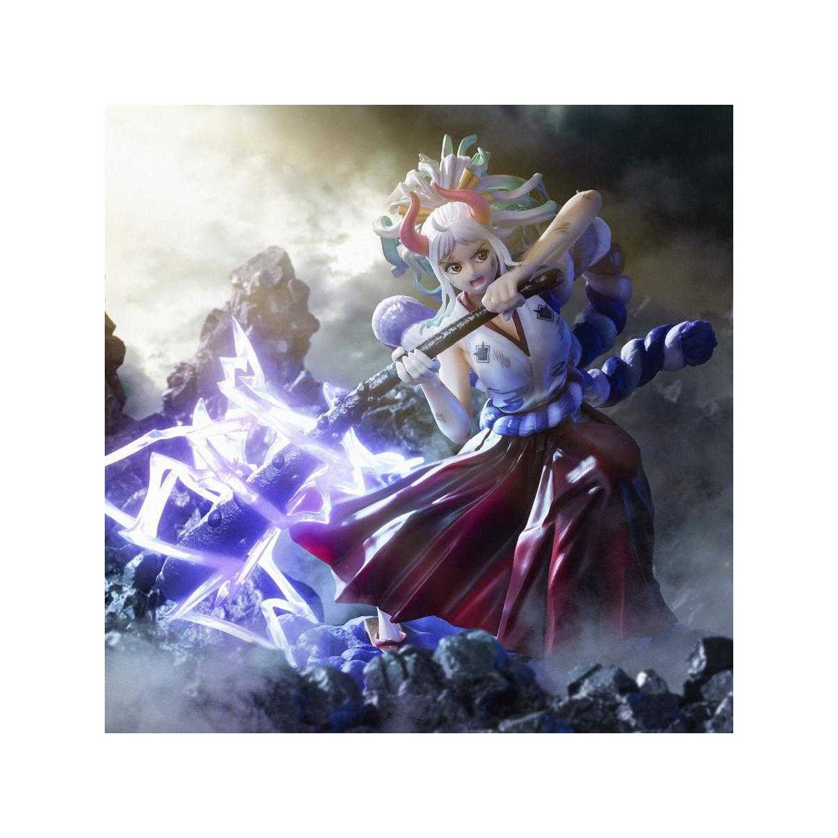 Bandai One Piece - Thunder Bagua (Battle Scarred Ver.) EXCLUSIVE EDITION - Battle Yamato Figuarts Zero Extra