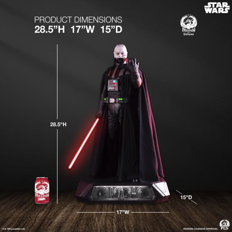 PCS Star Wars - Darth Vader Hyperreal Edition 1/3 - Premium Collectibles Studio