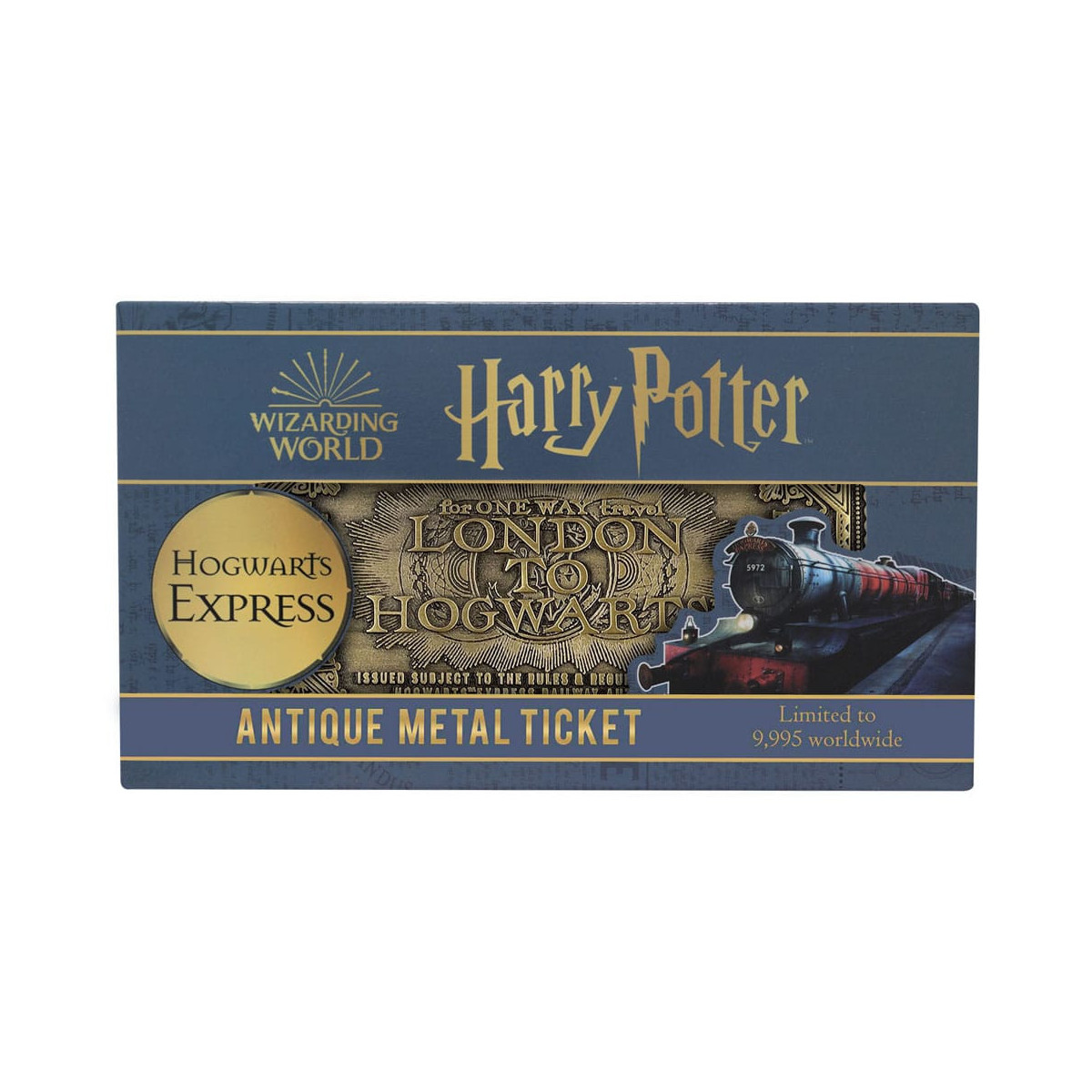 FaNaTtiK - Harry Potter Limited Edition Hogwarts Train Ticket Replica