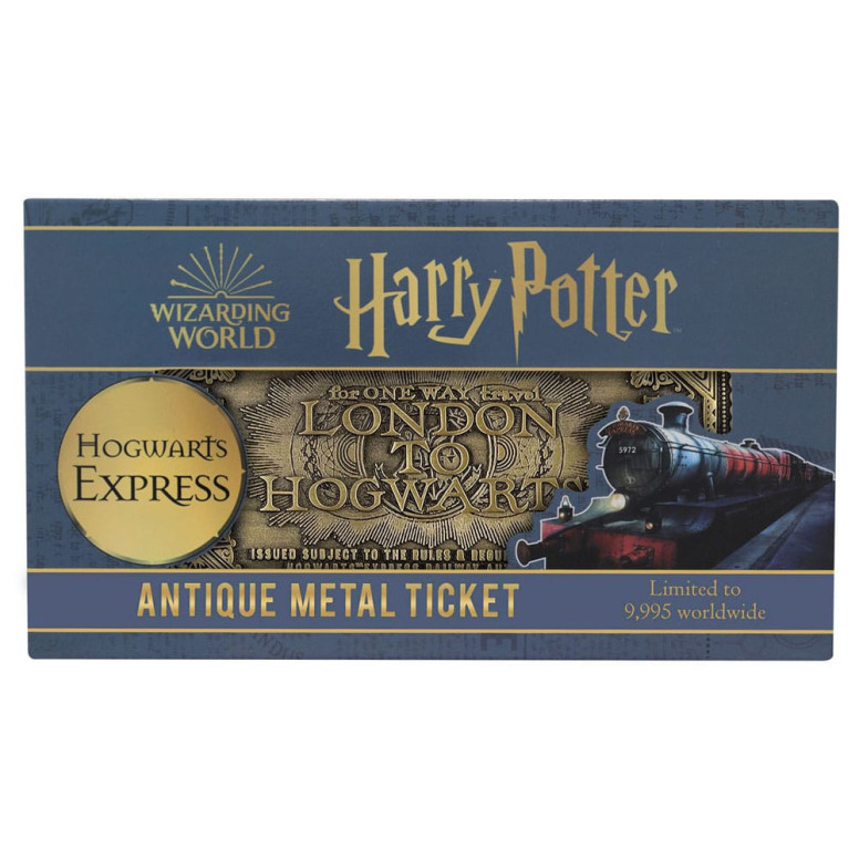 FaNaTtiK - Harry Potter Limited Edition Hogwarts Train Ticket Replica