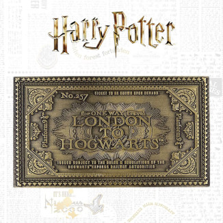 FaNaTtiK - Harry Potter Limited Edition Hogwarts Train Ticket Replica
