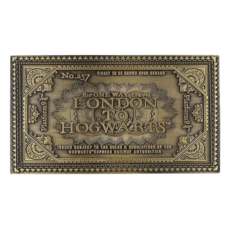 FaNaTtiK - Harry Potter Limited Edition Hogwarts Train Ticket Replica