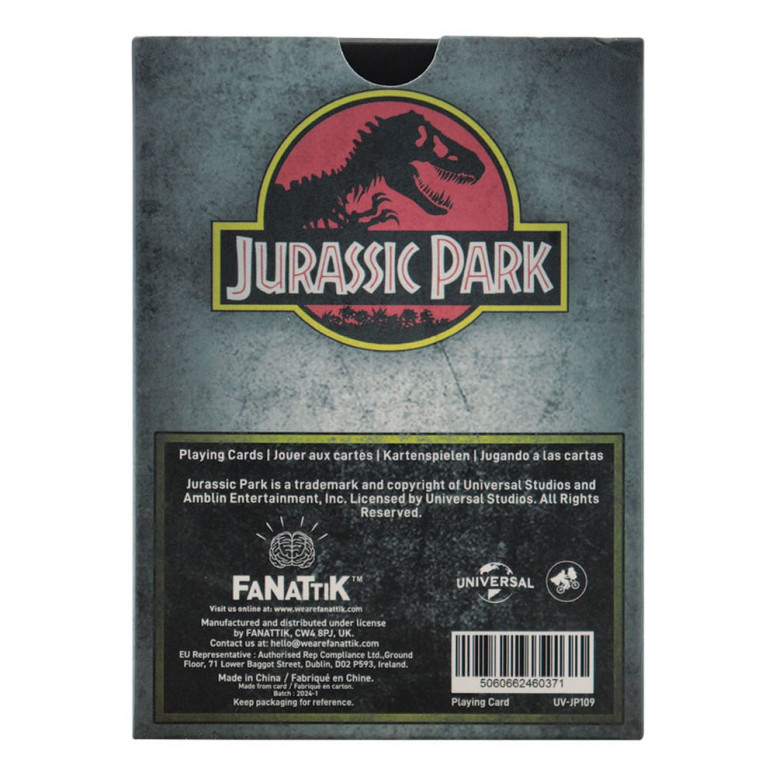 FaNaTtiK - Jurassic Park Gift Shop Playing Cards Opening Day Edition