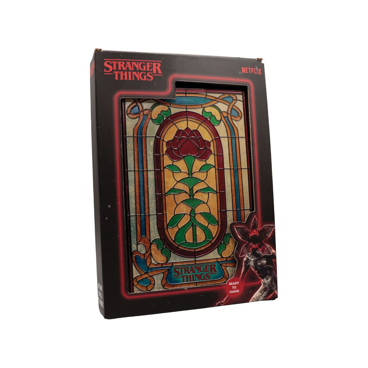 FaNaTtiK - Stranger Things Creel House Stained Glass Window Resin Plaque