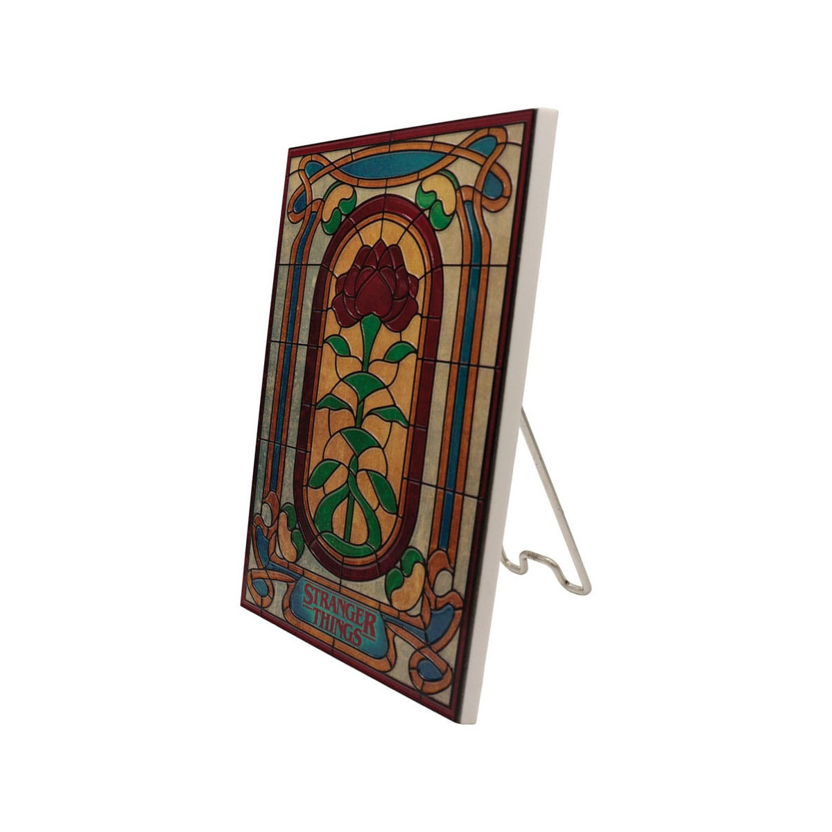 FaNaTtiK - Stranger Things Creel House Stained Glass Window Resin Plaque
