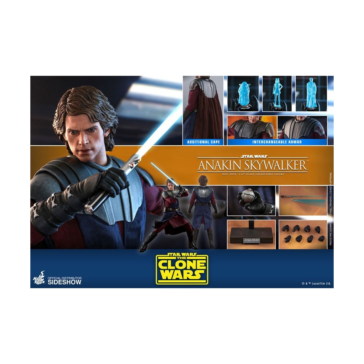 Hot Toys Star Wars Figurine Luke 1/6 ROTJ