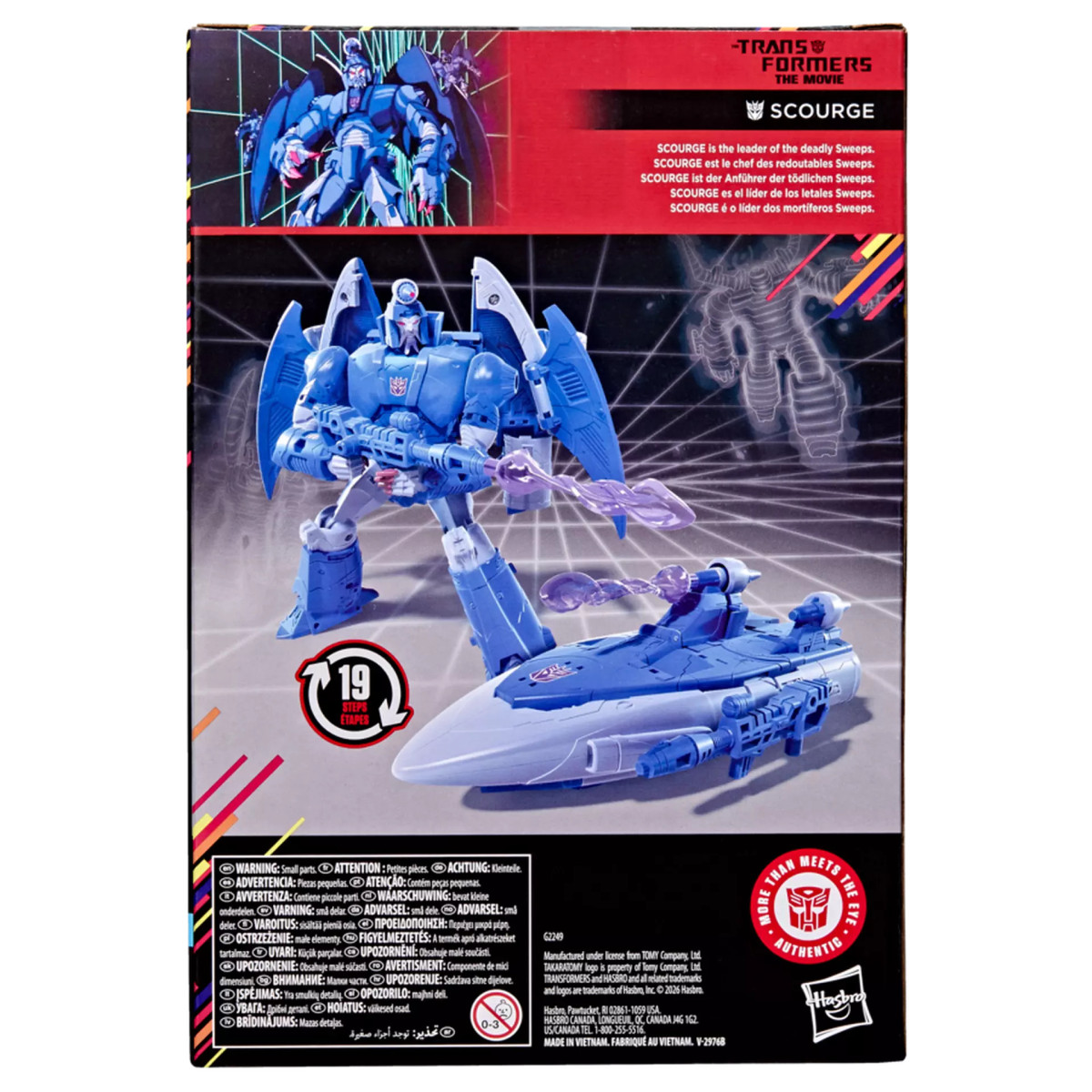 Hasbro - Transformers: The Movie - SCOURGE Voyager Class - Studio Series MTMTE Collection