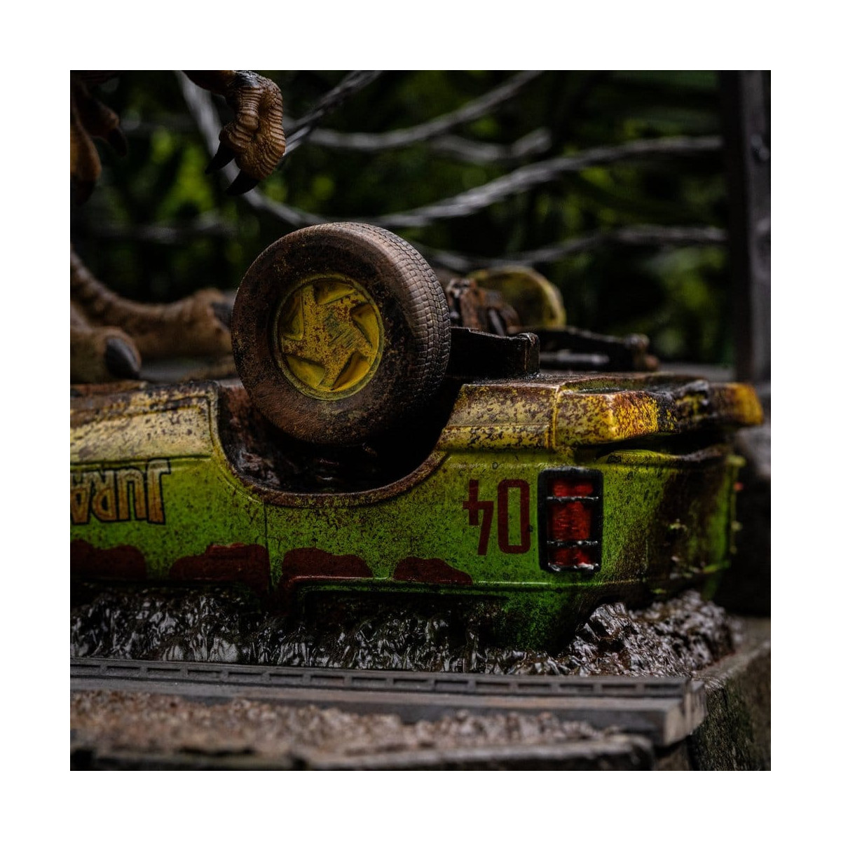 Iron Studios - T-Rex Breakout Set A - Jurassic Park Icons
