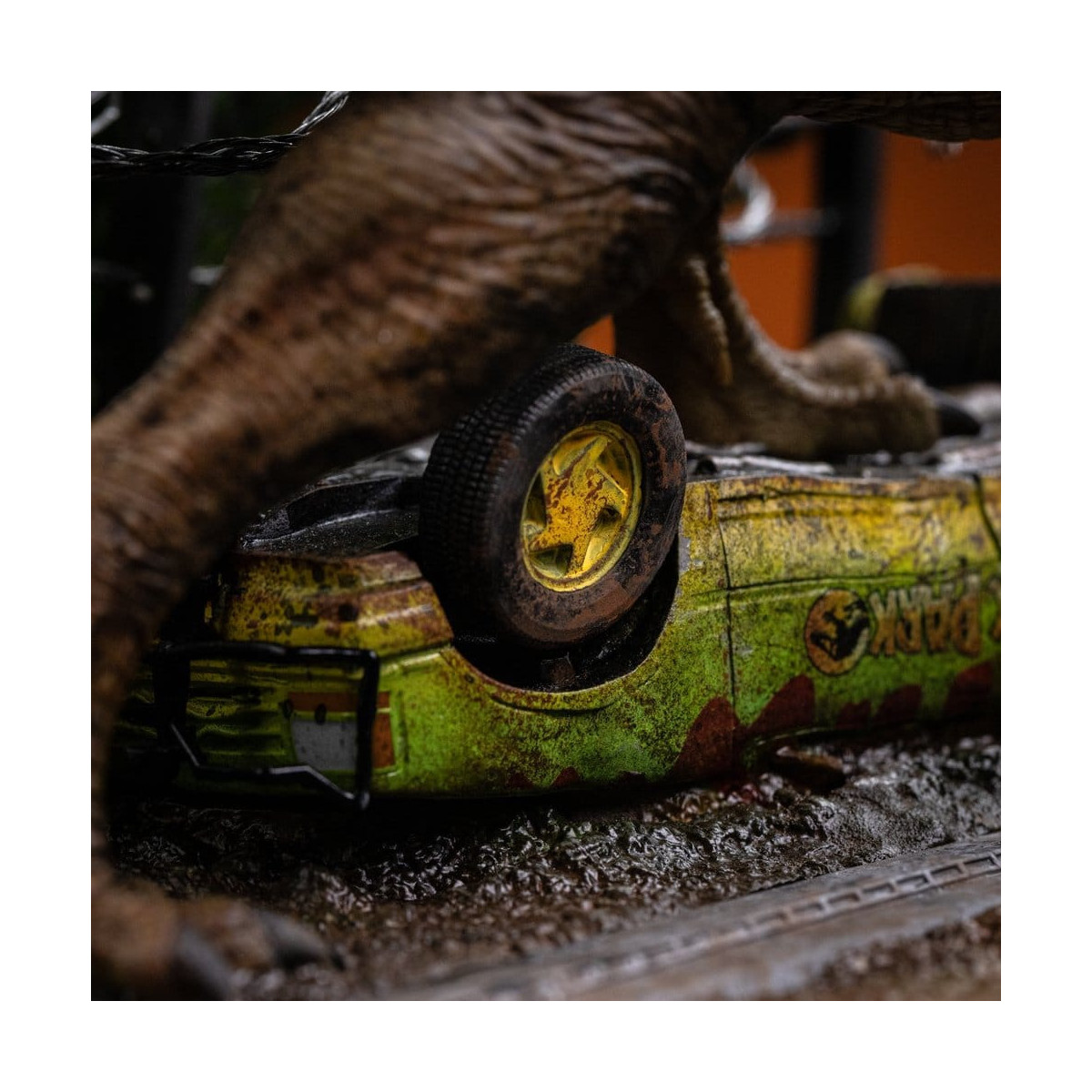 Iron Studios - T-Rex Breakout Set A - Jurassic Park Icons
