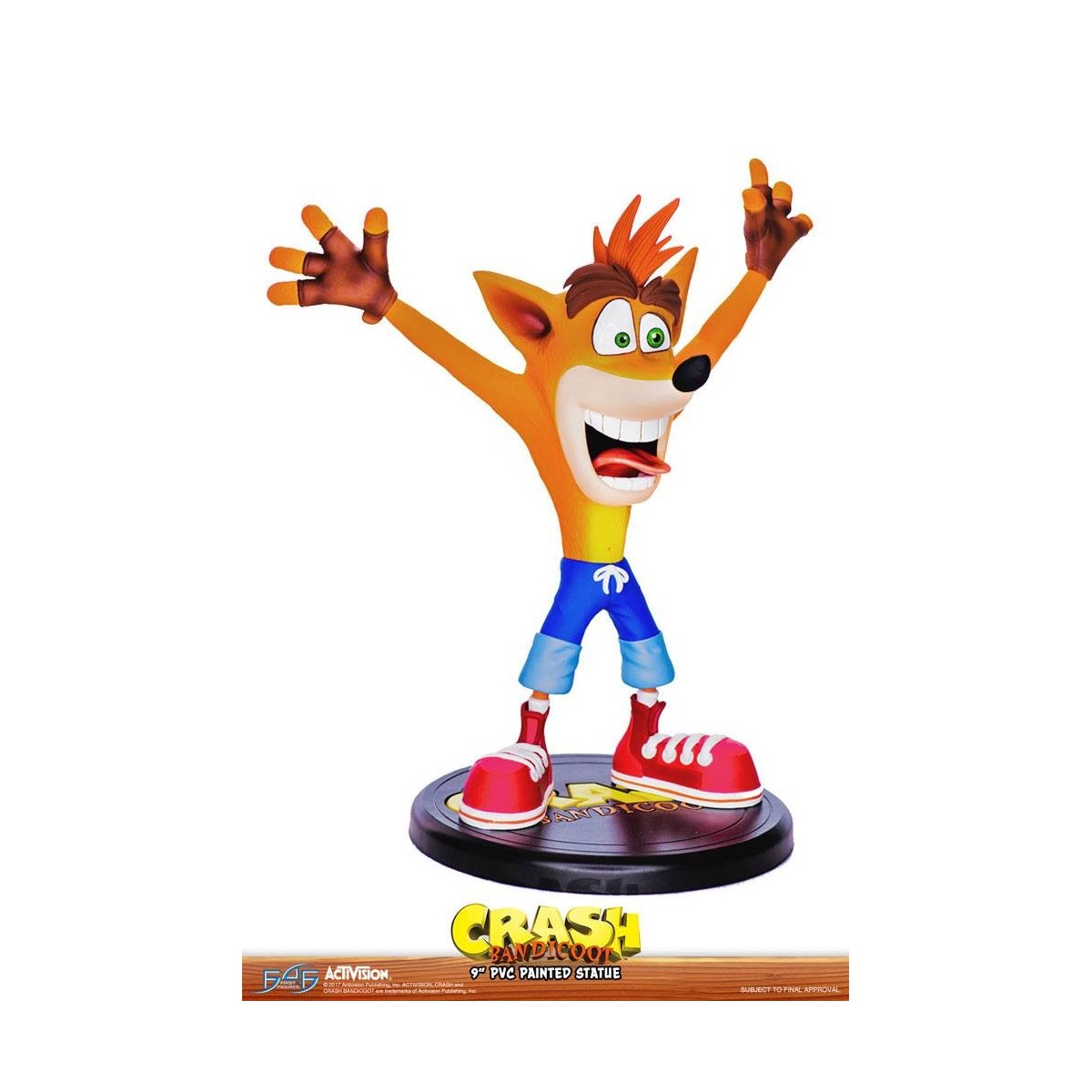 First For Figures Figurine Crash Bandicoot PVC