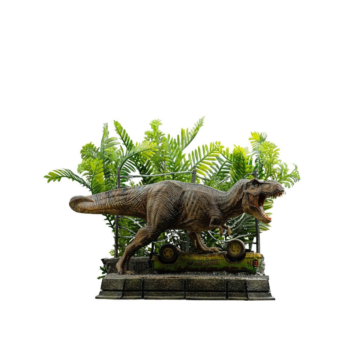 Iron Studios - T-Rex Breakout Set A - Jurassic Park Icons