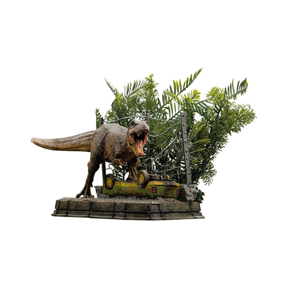 Iron Studios - T-Rex Breakout Set A - Jurassic Park Icons
