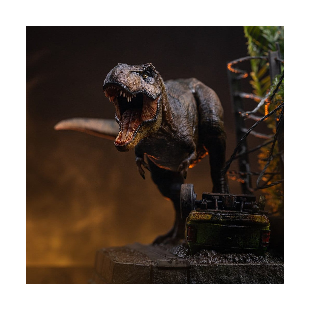 Iron Studios - T-Rex Breakout Set A - Jurassic Park Icons