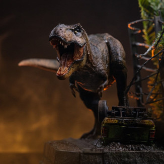 Iron Studios - T-Rex Breakout Set A - Jurassic Park Icons