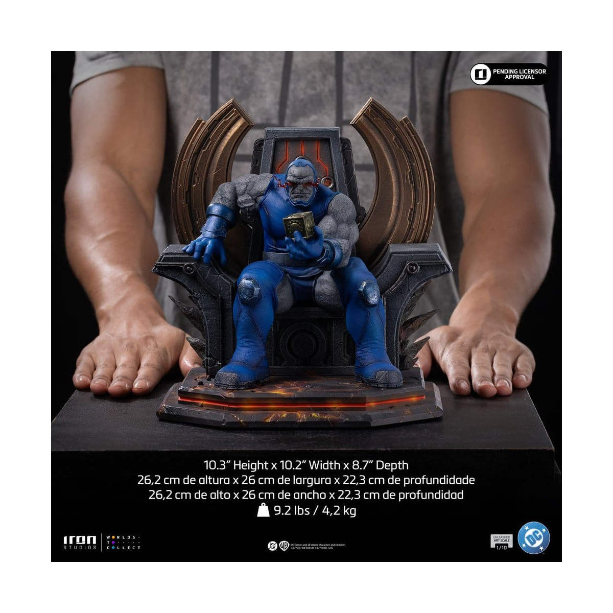 Iron Studios - DC Comics - Darkseid Unleashed Art, 1/10 scale.
