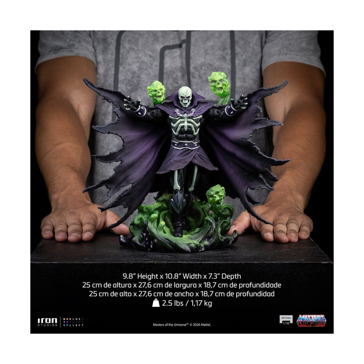 Iron Studios - Scareglow Art Scale 1/10 (GITD) - Masters of the Universe
