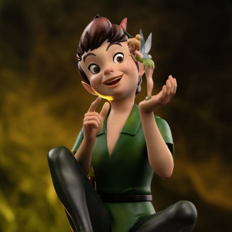 Iron Studios Disney ' Classics - Peter Pan & Tinkerbell, 1/10 Scale - Peter Pan (1953)