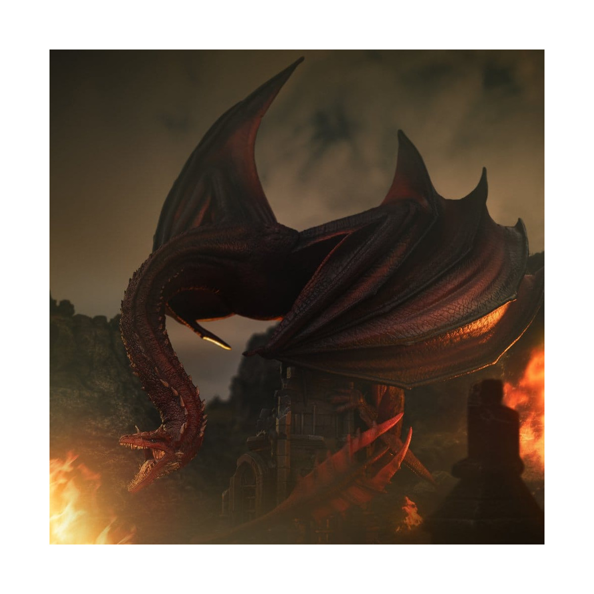 Iron Studios - House of the Dragon - Caraxes Icons