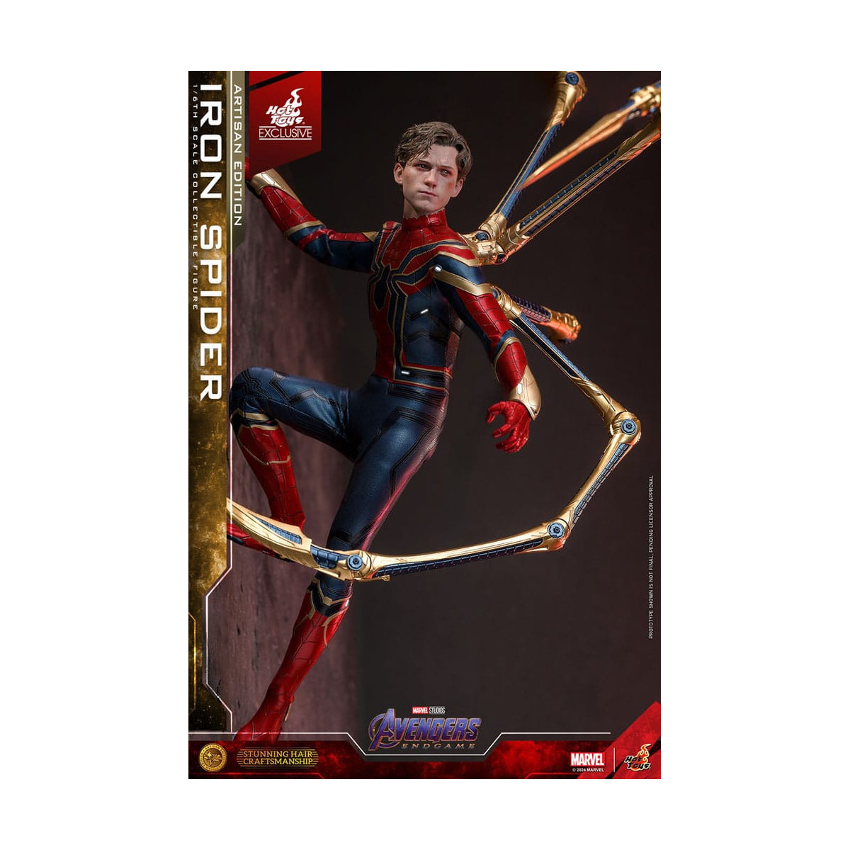Hot Toys Marvel Avengers: Endgame - Iron Spider Artisan Edition MMS, 1/6 Scale