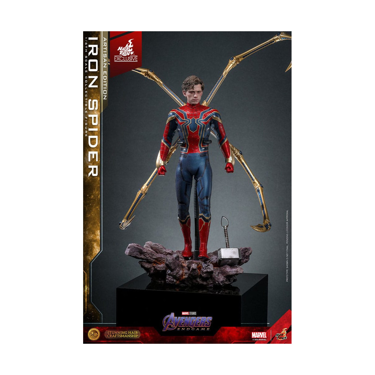 Hot Toys Marvel Avengers: Endgame - Iron Spider Artisan Edition MMS, 1/6 Scale