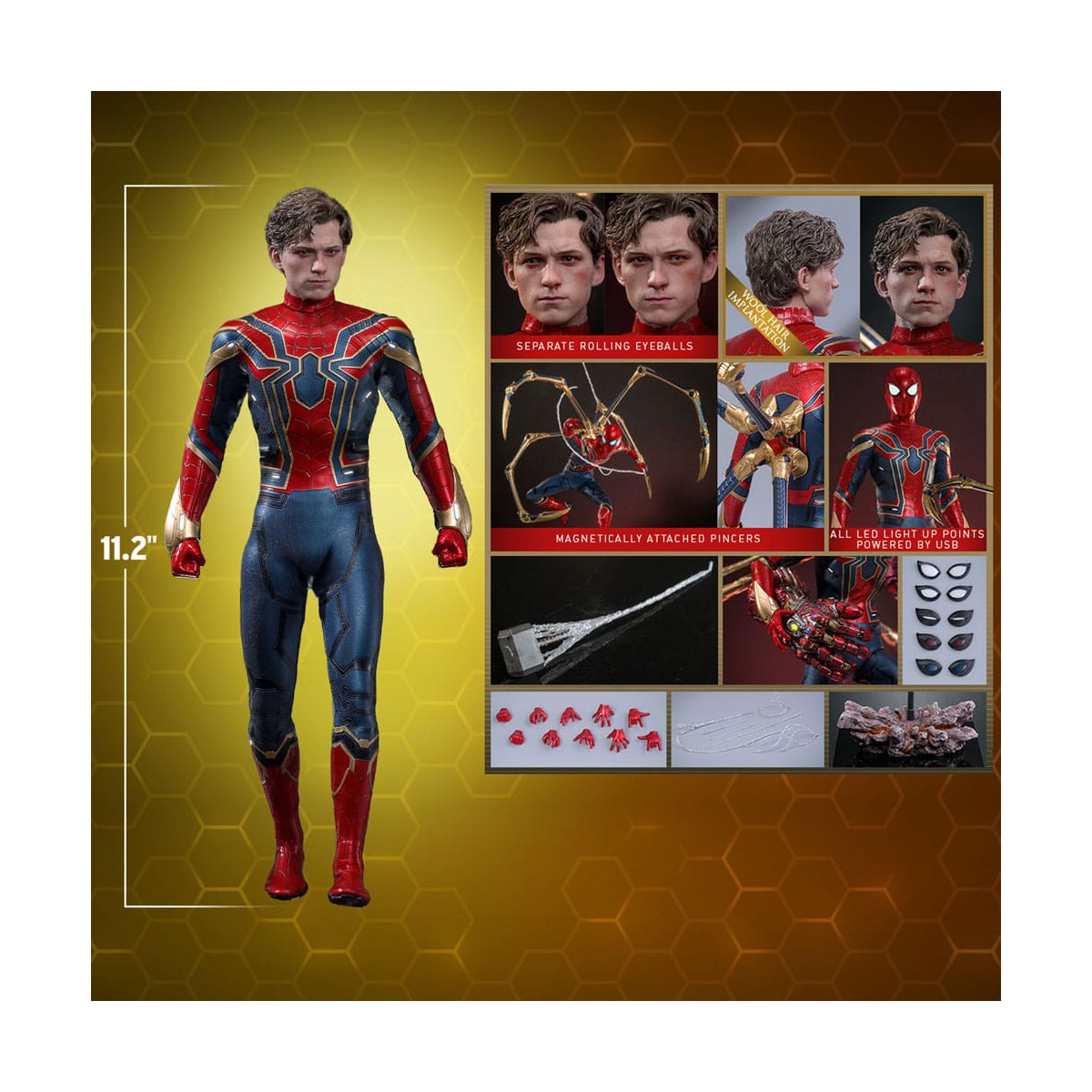 Hot Toys Marvel Avengers: Endgame - Iron Spider Artisan Edition MMS, 1/6 Scale