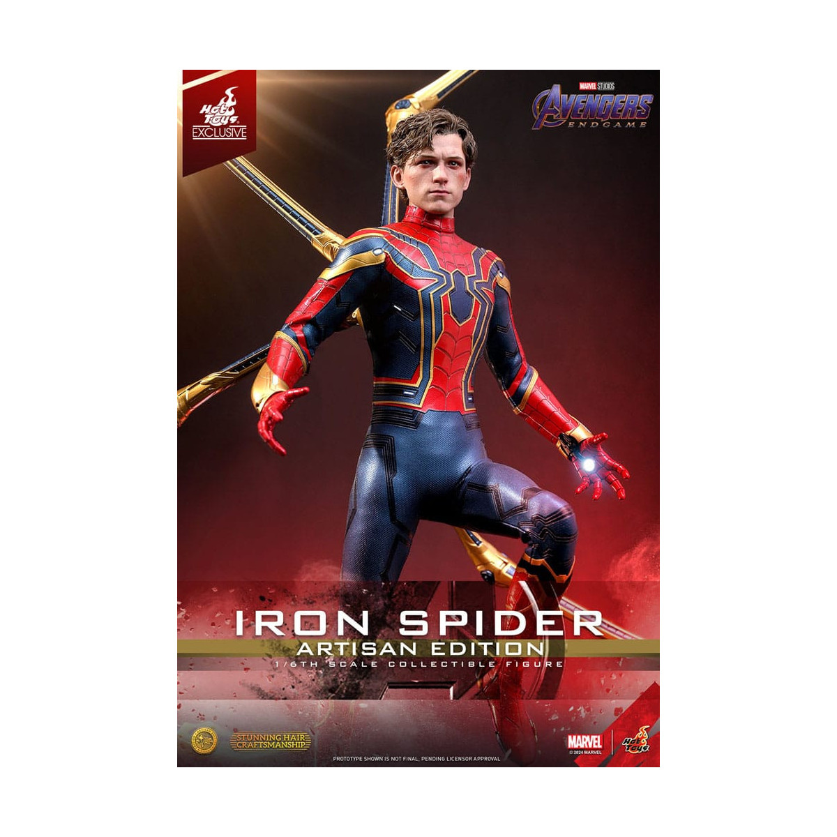 Hot Toys Marvel Avengers: Endgame - Iron Spider Artisan Edition MMS, 1/6 Scale
