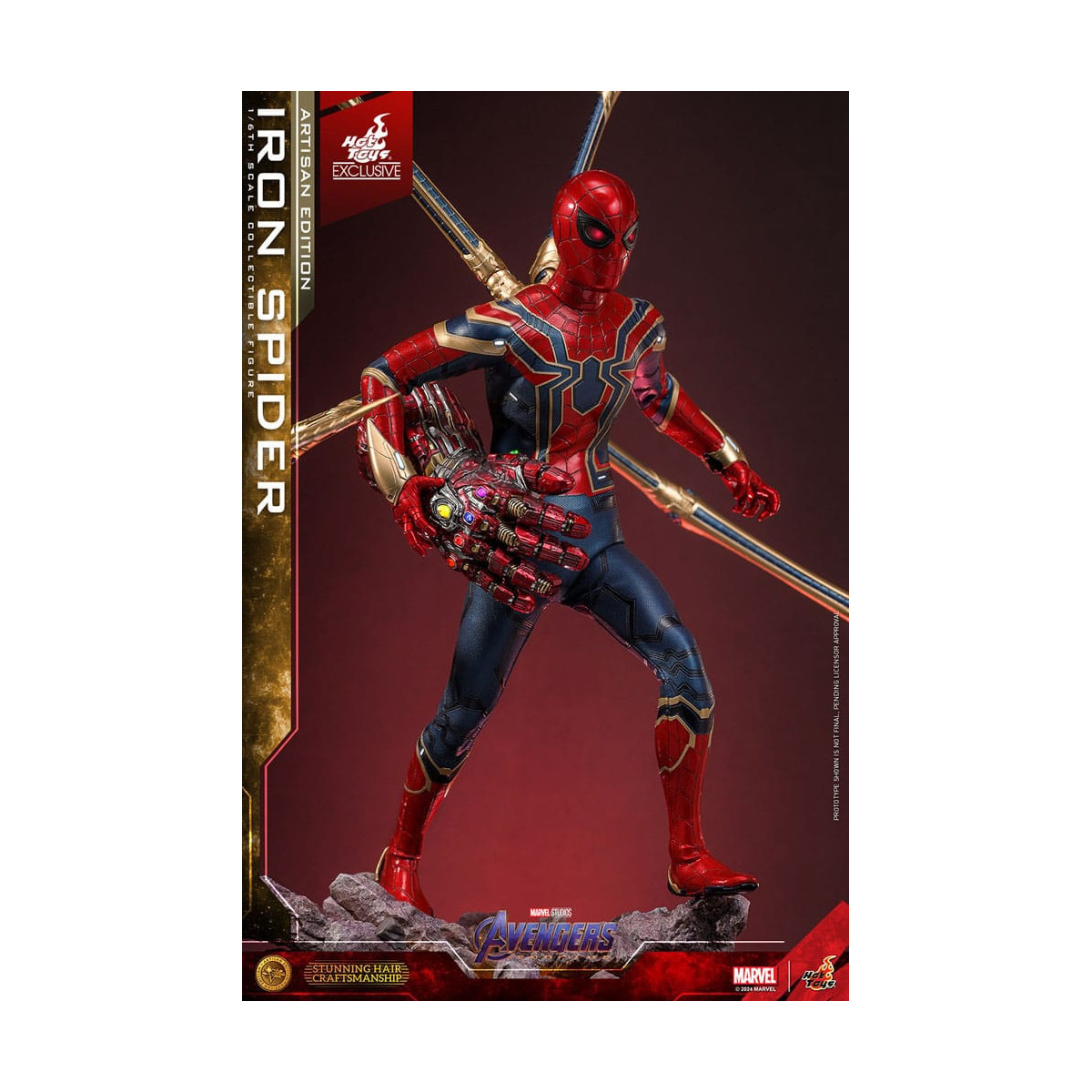 Hot Toys Marvel Avengers: Endgame - Iron Spider Artisan Edition MMS, 1/6 Scale