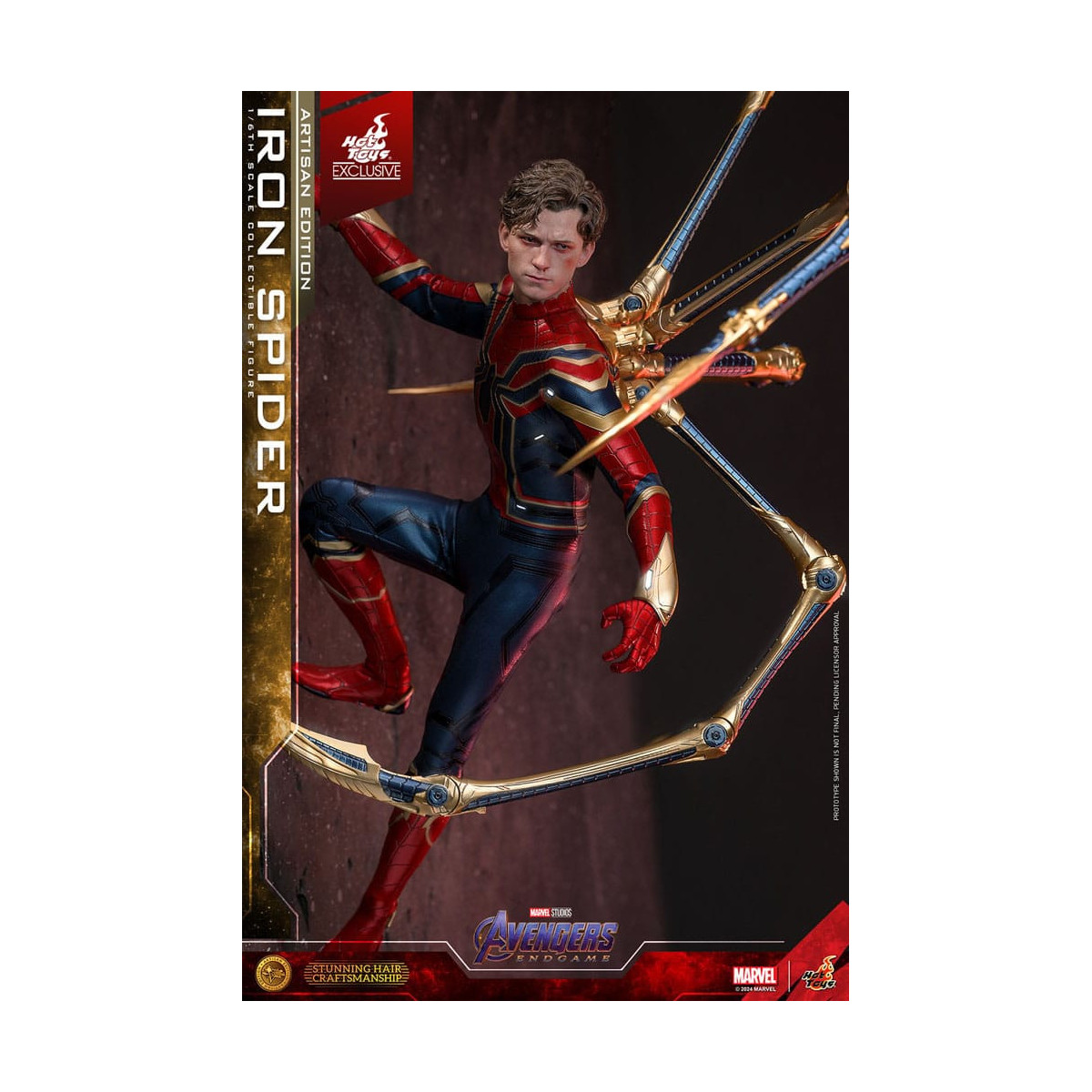 Hot Toys Marvel Avengers: Endgame - Iron Spider Artisan Edition MMS, 1/6 Scale