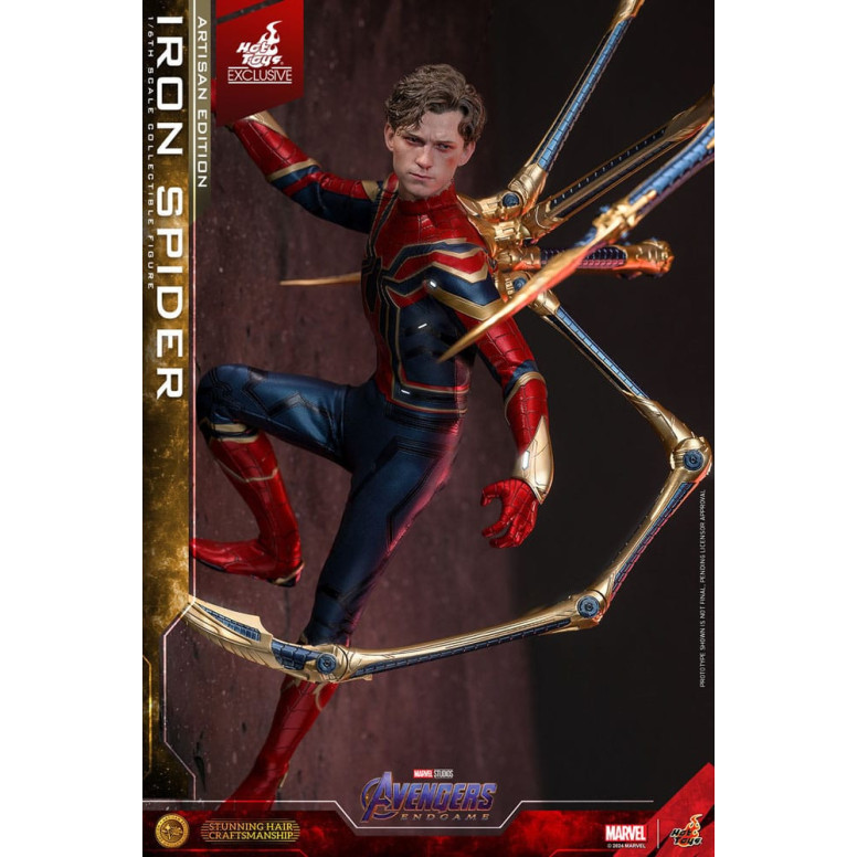 Hot Toys Marvel Avengers: Endgame - Iron Spider Artisan Edition MMS, 1/6 Scale