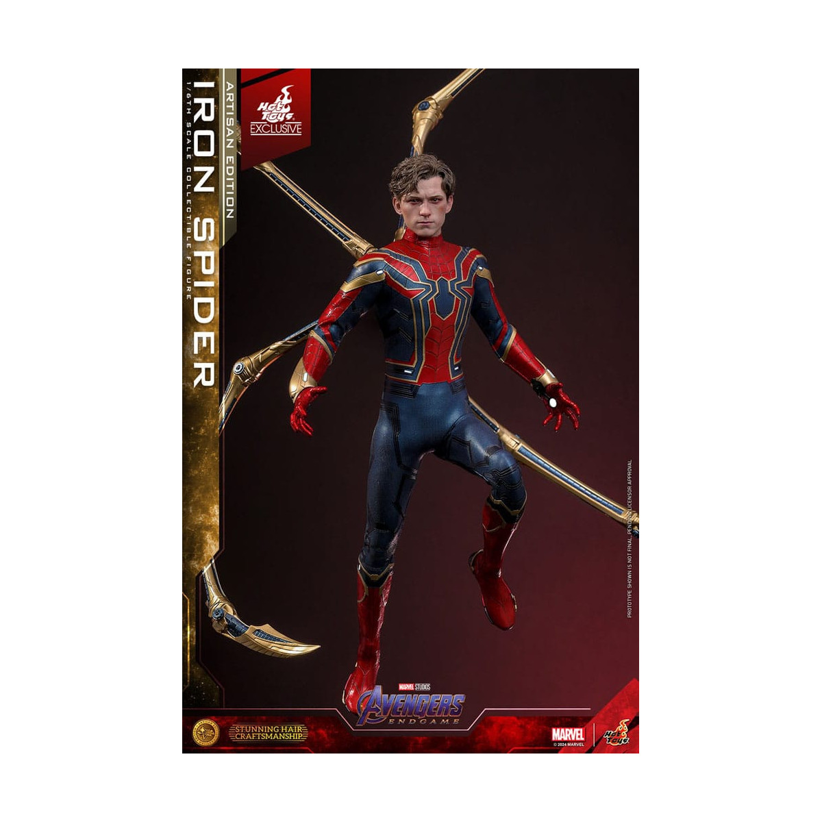 Hot Toys Marvel Avengers: Endgame - Iron Spider Artisan Edition MMS, 1/6 Scale