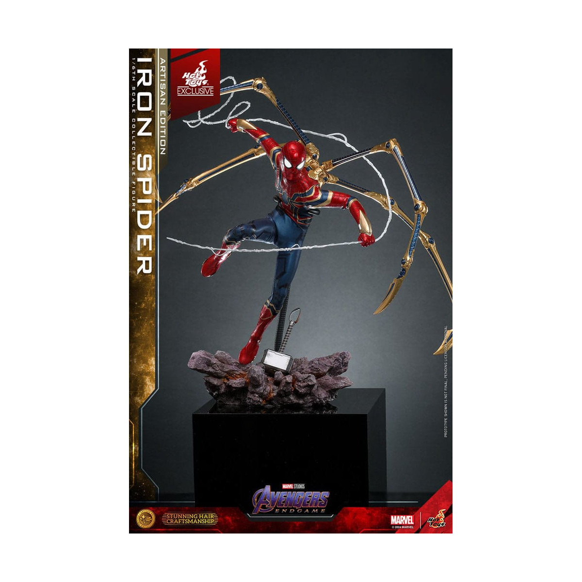 Hot Toys Marvel Avengers: Endgame - Iron Spider Artisan Edition MMS, 1/6 Scale