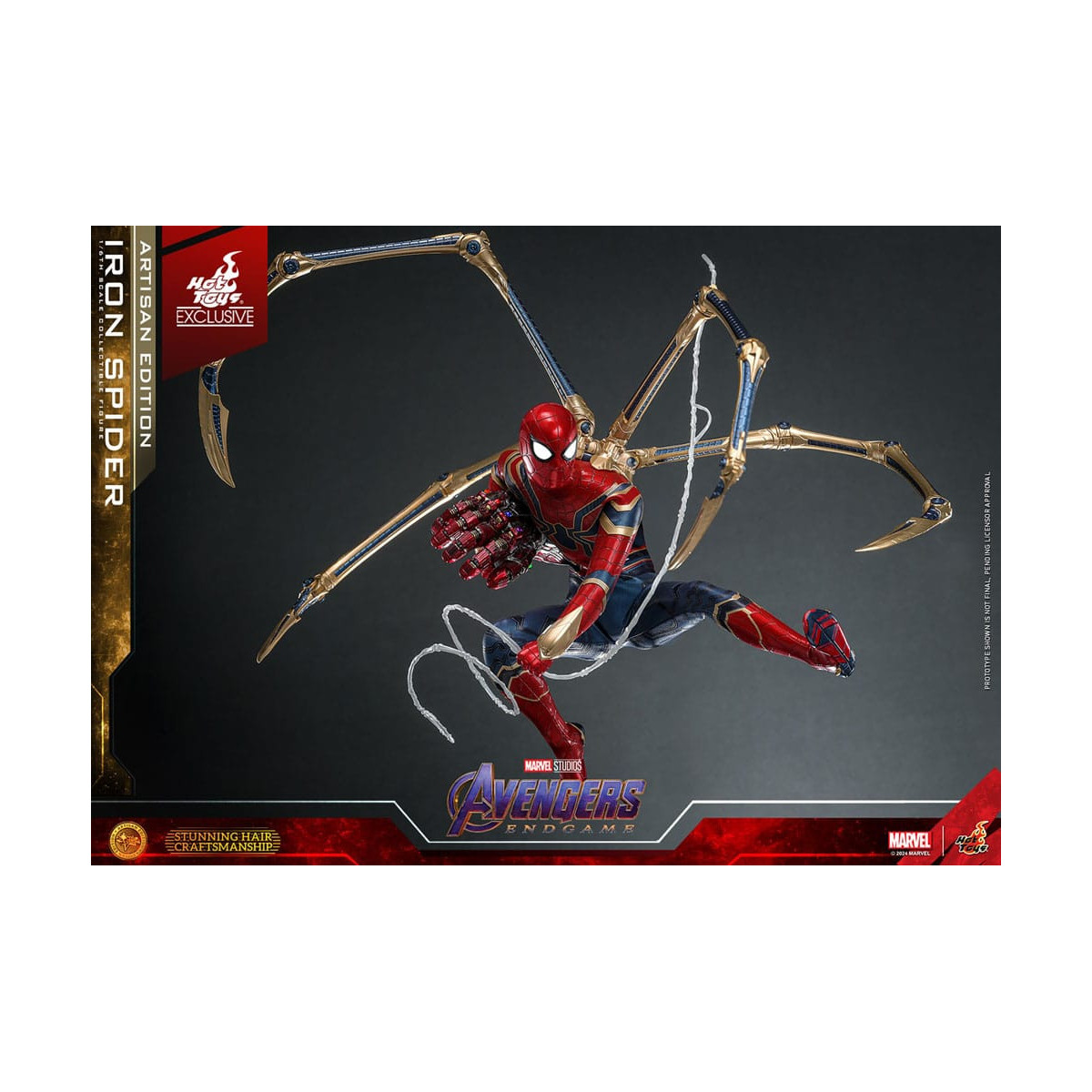 Hot Toys Marvel Avengers: Endgame - Iron Spider Artisan Edition MMS, 1/6 Scale